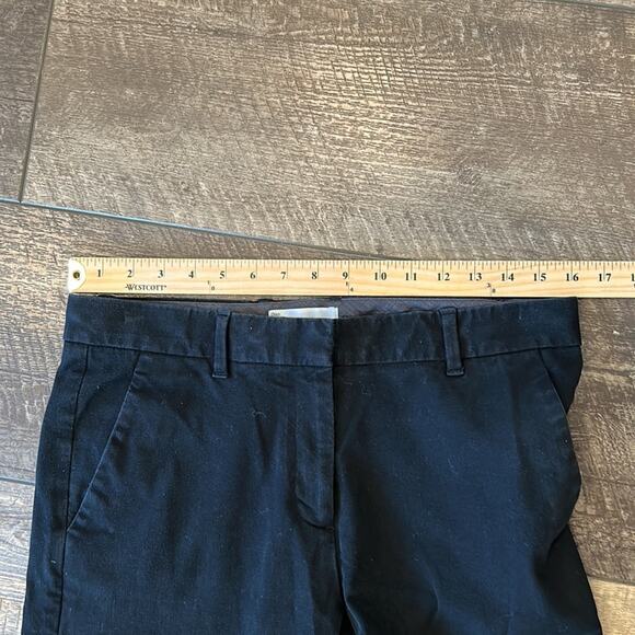 Gap True Straight True Black Two Way Stretch Trouser Pant Size 6R - Picture 6 of 8